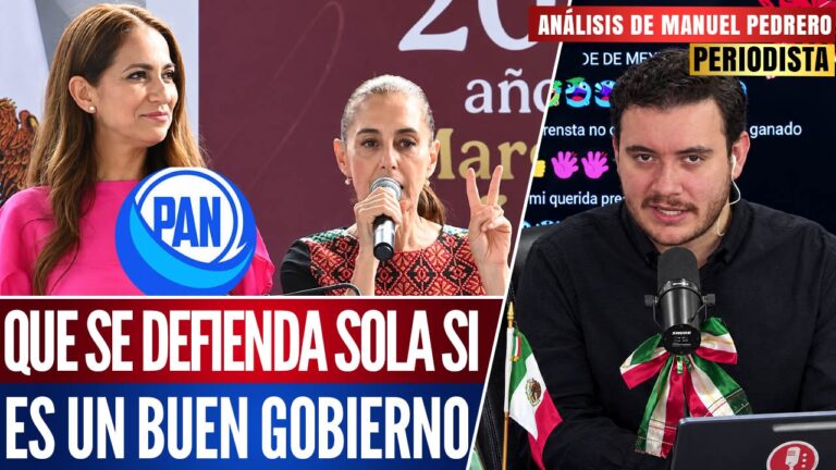Análisis | Abuchean a gobernadora panista y la presidenta Sheinbaum la rescata: Manuel Pedrero