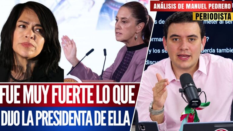 Análisis | Anabel nos vendió a los gringos; Sheinbaum confirma que trabaja para ellos: Manuel Pedrero