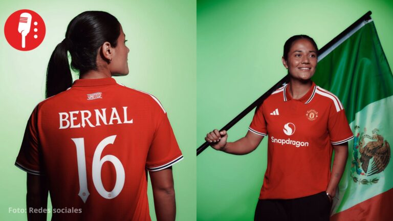 La mexicana Rebeca Bernal es nueva jugadora del Manchester United
