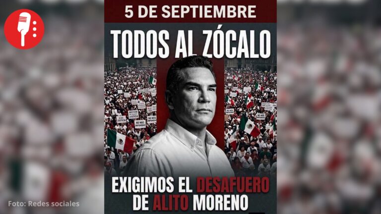 Convocan marcha contra Alito Moreno en CDMX para exigir su desafuero