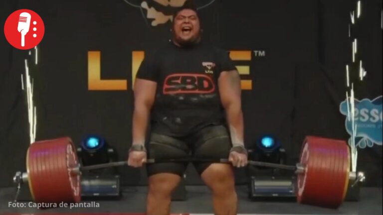 El mexicano Raúl Flores rompe récord mundial con levantamiento de 511 kilos en peso muerto