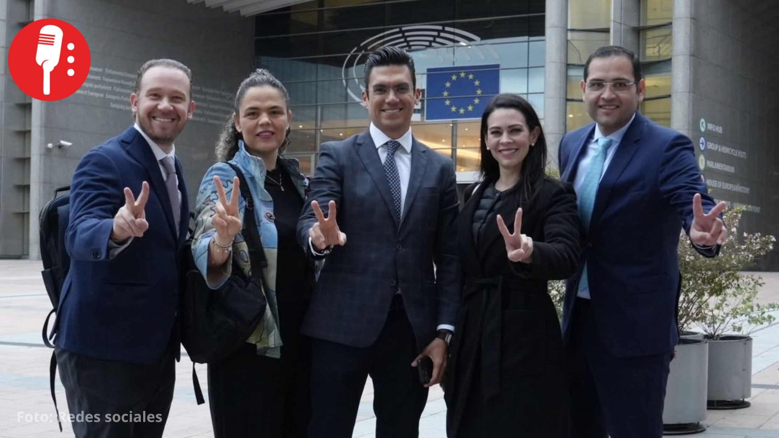 Panistas se van de vacaciones a Bruselas para denunciar a la 4T