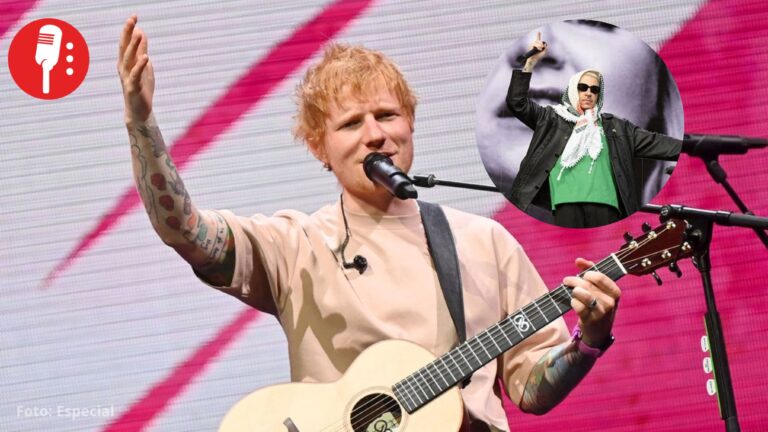 Ed Sheeran busca telonero en CDMX tras salida de Macklemore por apoyo a Palestina