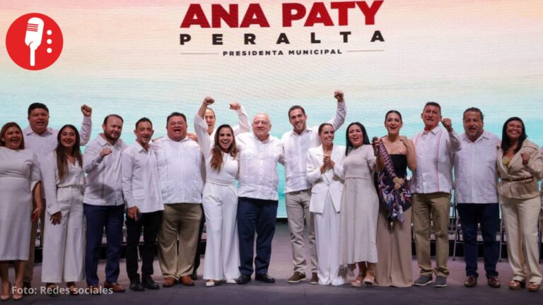 Morena muestra unidad en Quintana Roo con Gino Segura, Ana Paty y Rafael Marín