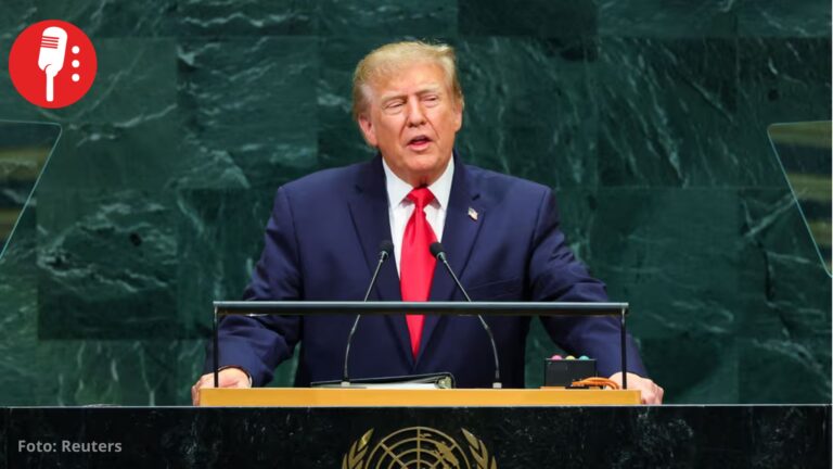 En la ONU, Trump acusa a México de ser epicentro de la violencia de los cárteles