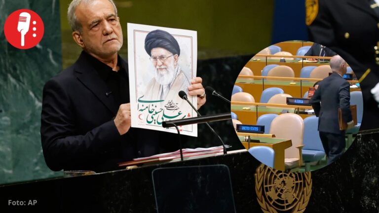 Presidente de Irán acusa a EUA de terrorismo y representante de Trump abandona la ONU