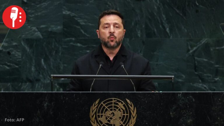 En la ONU, Zelsky pide “estrangular” comercio con Rusia para cortar recursos a la guerra