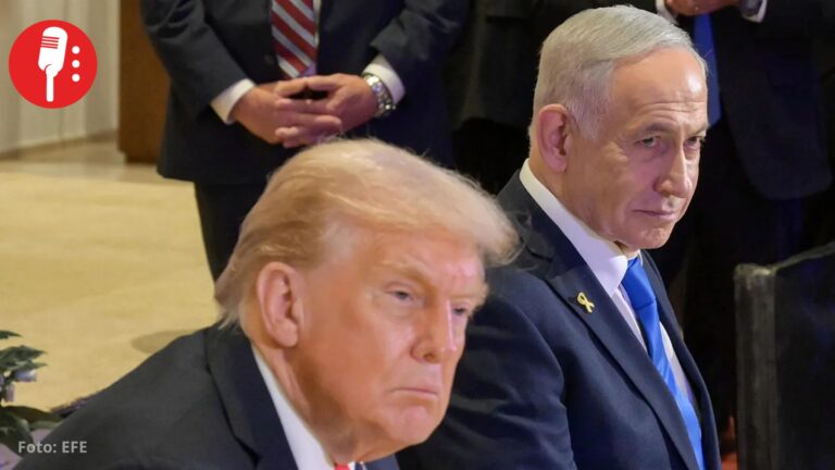 Netanyahu dice que en la lucha contra la barbarie su mayor aliado ha sido Trump
