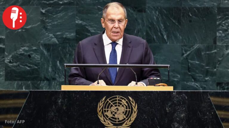 Rusia no cederá en Ucrania, advierte Lavrov desde la ONU
