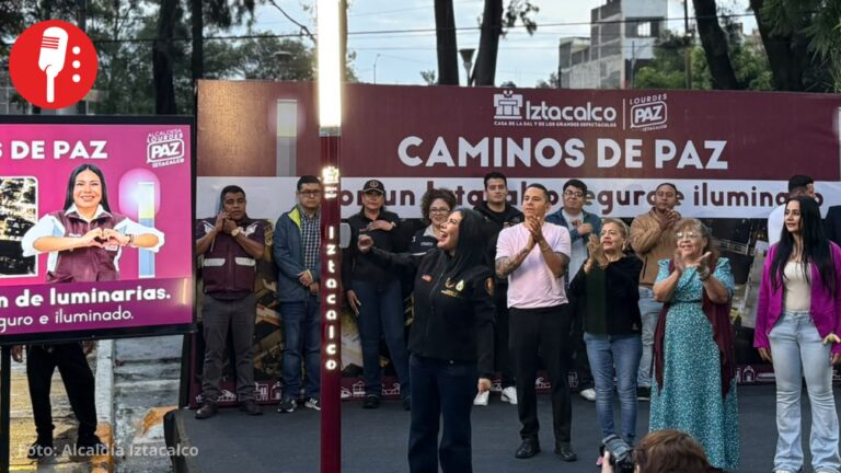 Lourdes Paz suma dos nuevos Caminos de Paz para recuperar calles de Iztacalco