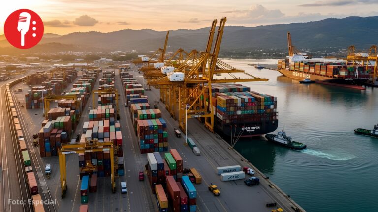 México logra superávit comercial de 605 mdd impulsado por exportaciones