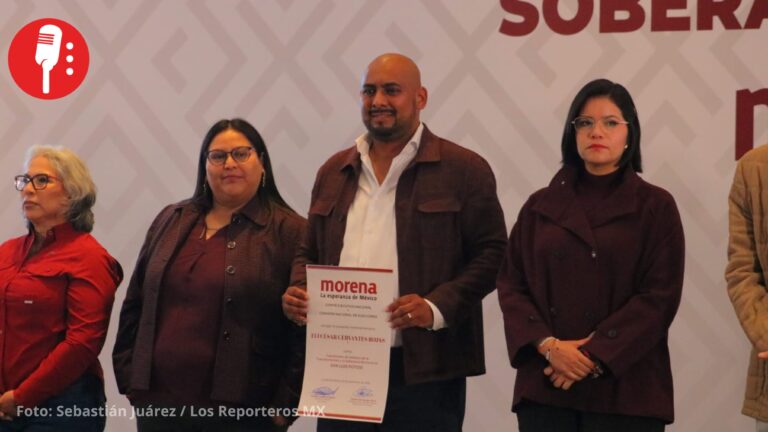 Elí César Cervantes encabezará Morena rumbo a 2027 en San Luis Potosí