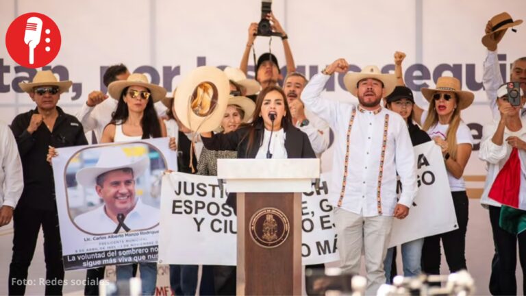 Grecia Quiroz acusa una conspiración para sacarla del cargo en Uruapan