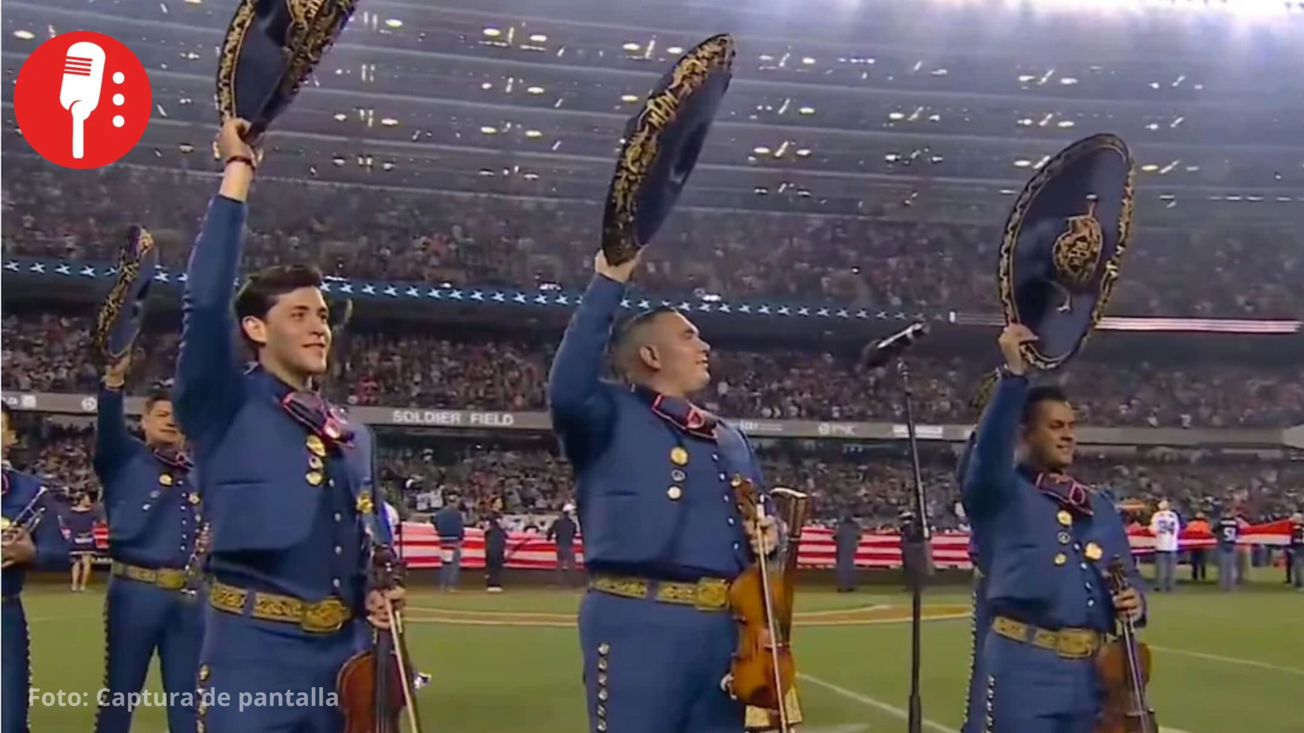 No le gustó a Trump: Mariachi mexicano entona himno de EUA en Chicago