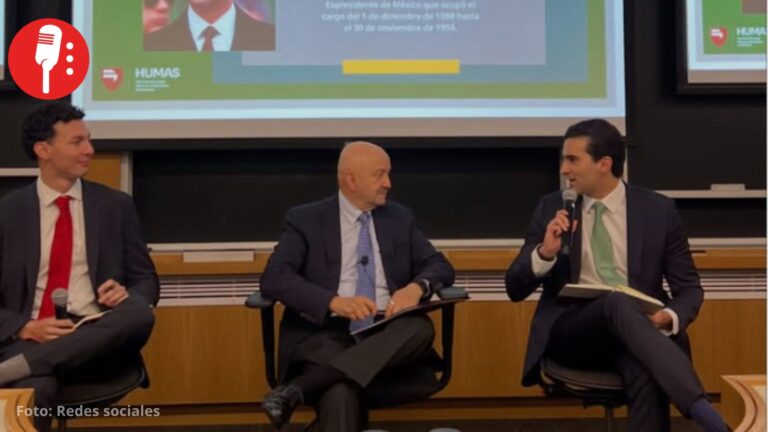 Salinas de Gortari reaparece en Harvard; usuarios lo retan para que venga al país