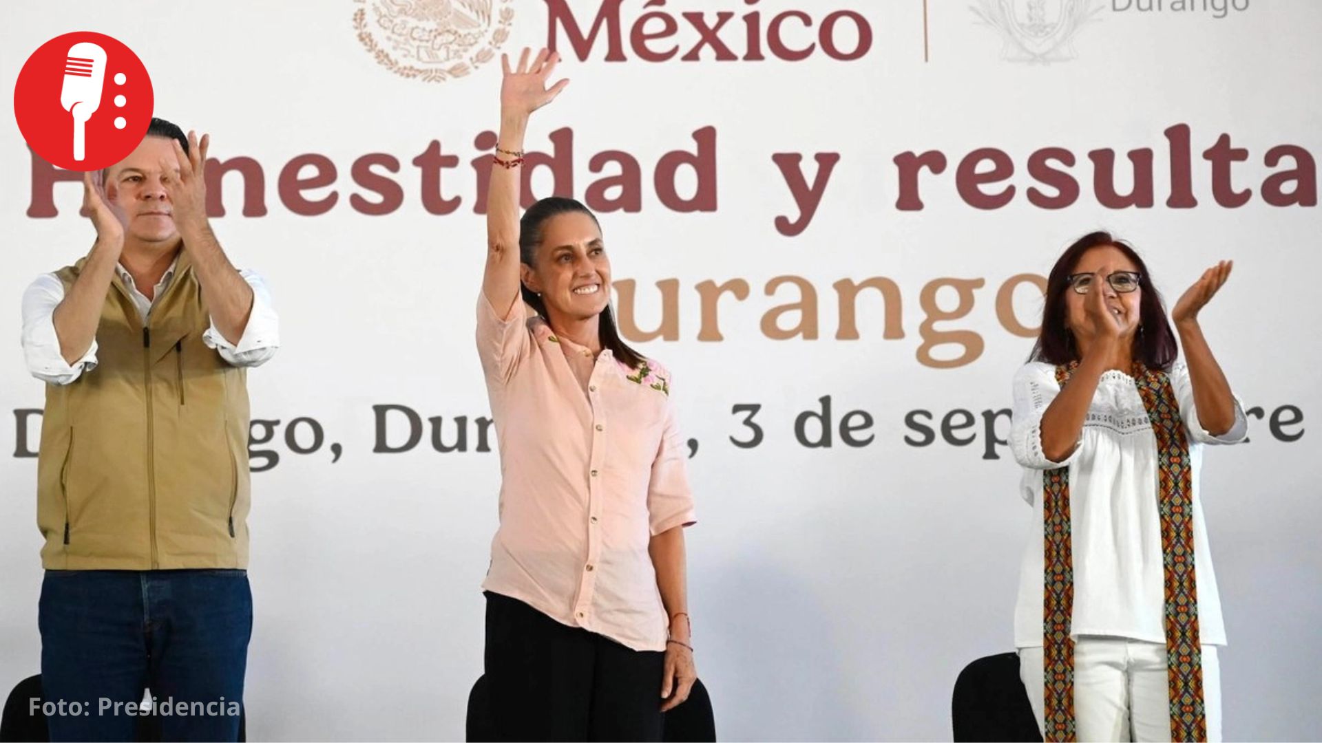 Sheinbaum reafirma en Durango: “La soberanía de México no se negocia”