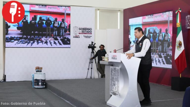 Alejandro Armenta respalda Operativo Enjambre contra infiltración del crimen en Puebla