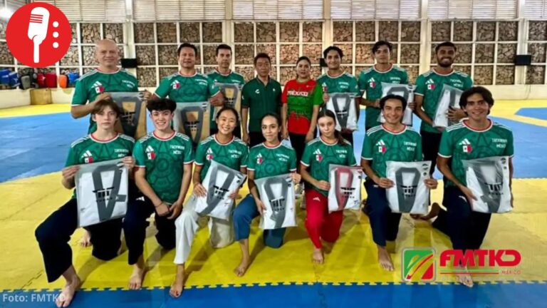 Federación Mexicana de Taekwondo entrega playeras piratas a seleccionados en Mundial