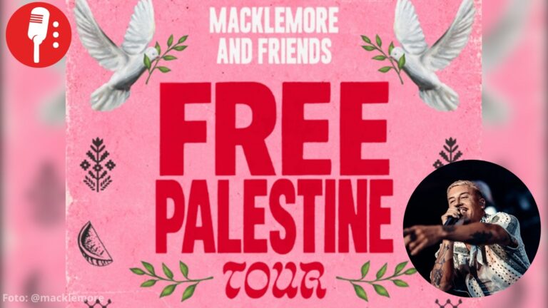 Macklemore anuncia gira de conciertos en apoyo a Palestina