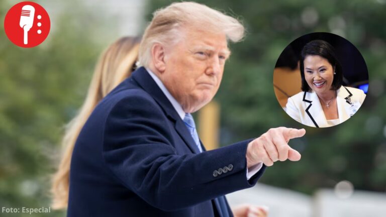 Donald Trump le dice a Keiko Fujimori cómo combatir el crimen en Perú