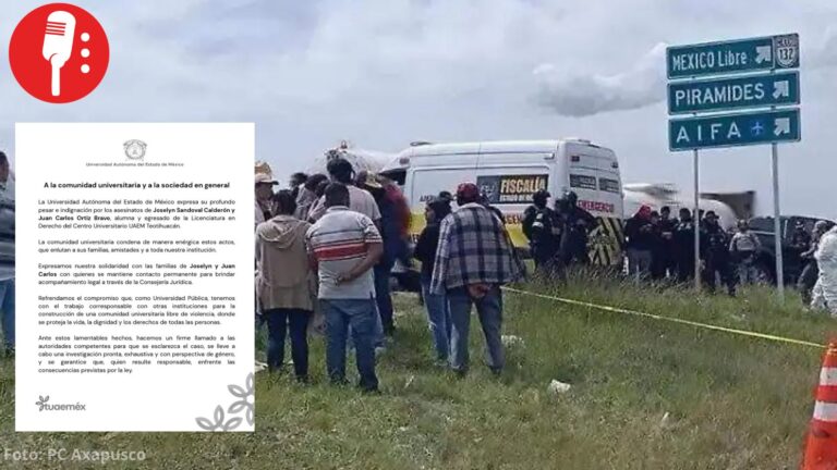UAEMex lamenta muerte de estudiante y egresado hallados en Teotihuacán
