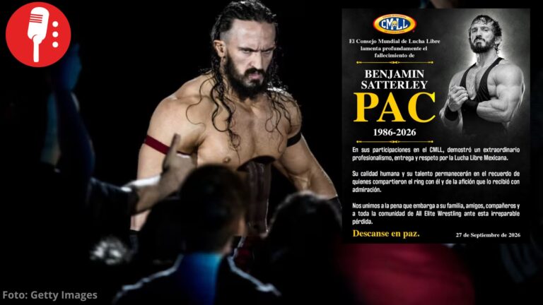 Muere la estrella de la lucha libre Benjamin Satterley “Pac” a los 40 años, un día después de pelear