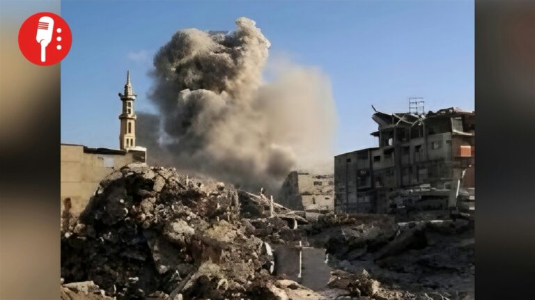 Israel bombardea Ciudad de Gaza y mueren dos niños