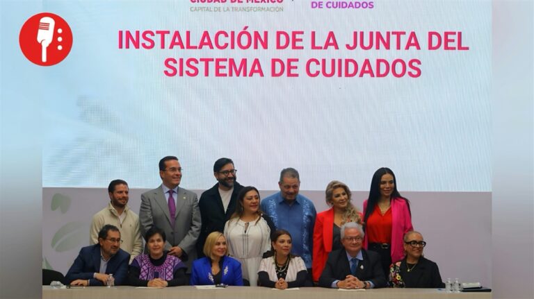 Clara Brugada instala la Junta del Sistema de Cuidado
