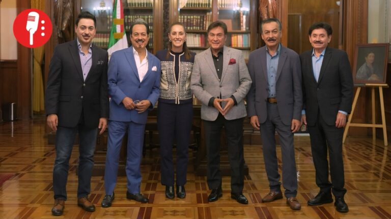 Sheinbaum abre las puertas del Palacio a Los Tigres del Norte