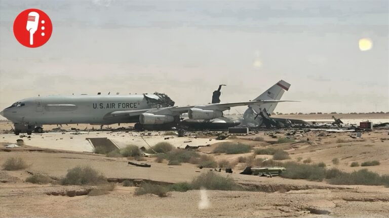 Fotos exponen el daño real de Irán a bases de EUA