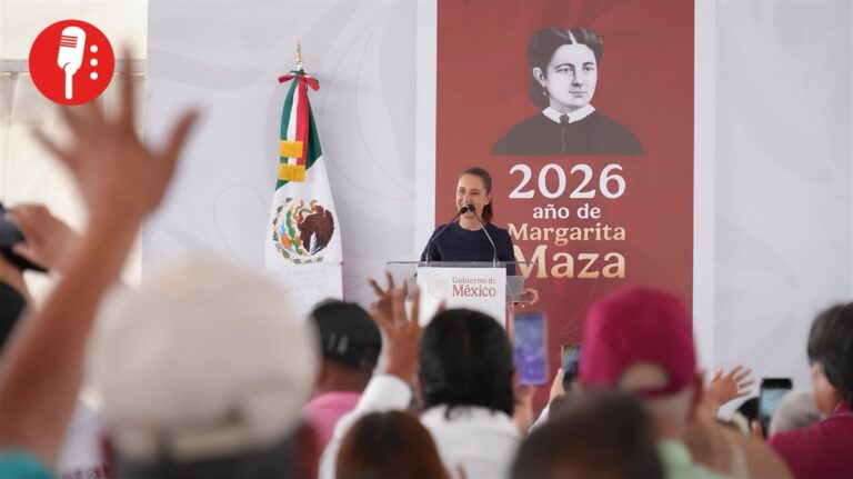 Sheinbaum, desde Juárez: “Nos toca defender a la patria”