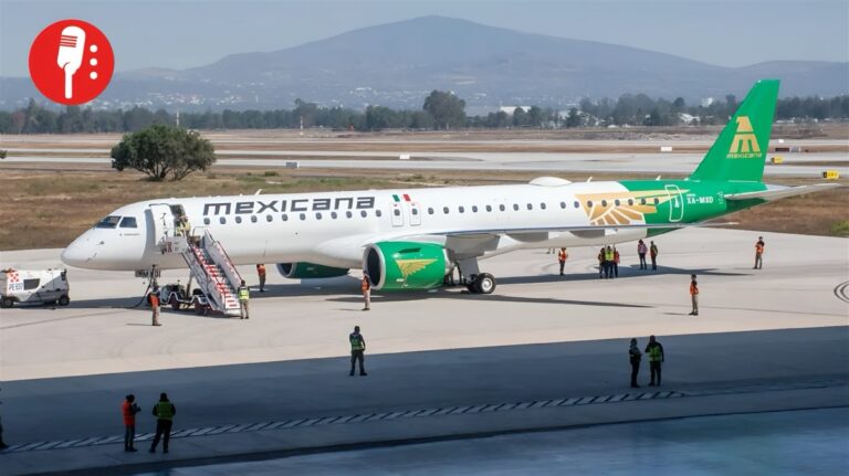 Mexicana suma su noveno Embraer y crece 11% en capacidad