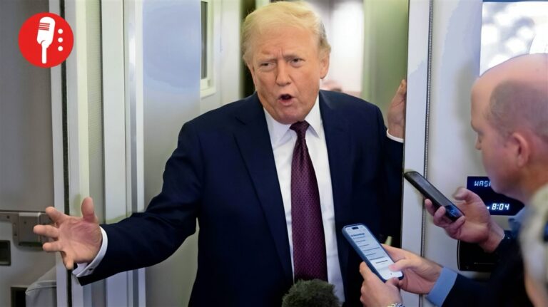 Trump acusa a Axios de mentir y niega ofrecer a Irán alivio de sanciones