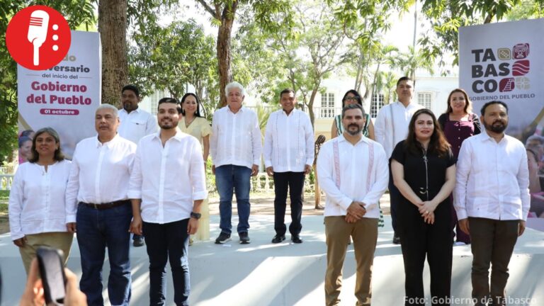 Reducción de 54% en homicidios y entrega de 440 viviendas en Tabasco