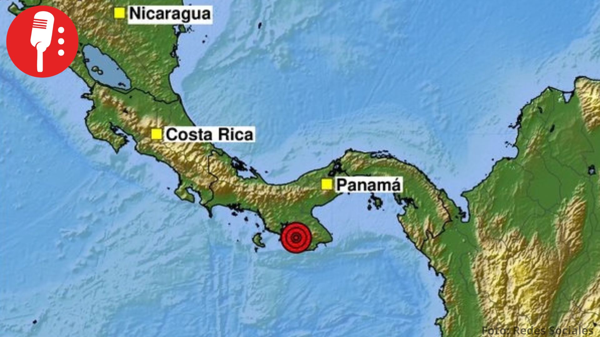 Terremoto de magnitud preliminar de 7,6 sacude Panamá