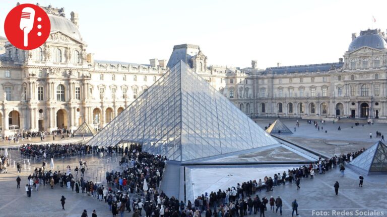 El Museo Louvre cierra sus puertas por protestas estudiantiles en París