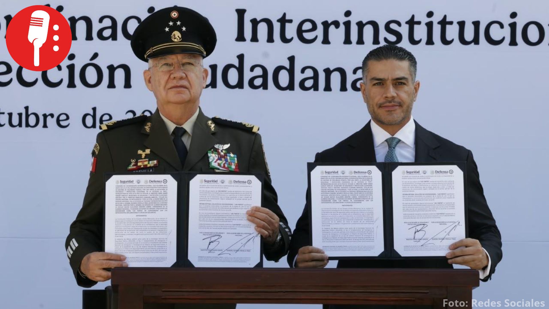 SSPC y Defensa firman Convenio de Coordinación Interinstitucional para intercambiar inteligencia