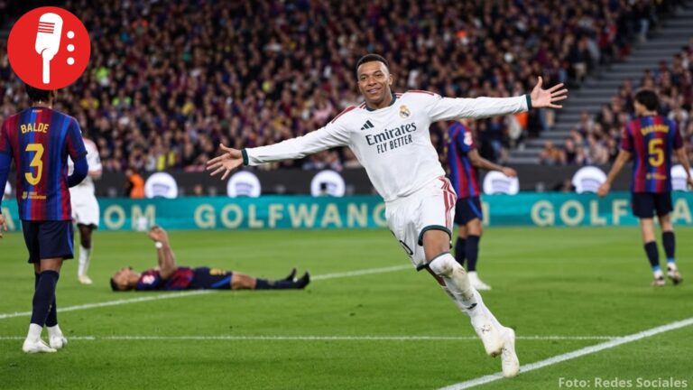 Real Madrid derrota 2 – 1 al Barcelona con doblete de Kylian Mbappé