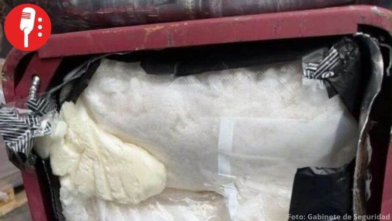 Aseguran 10 kilos de metanfetamina en el AICM ocultos en máquina de carpintería rumbo a Australia