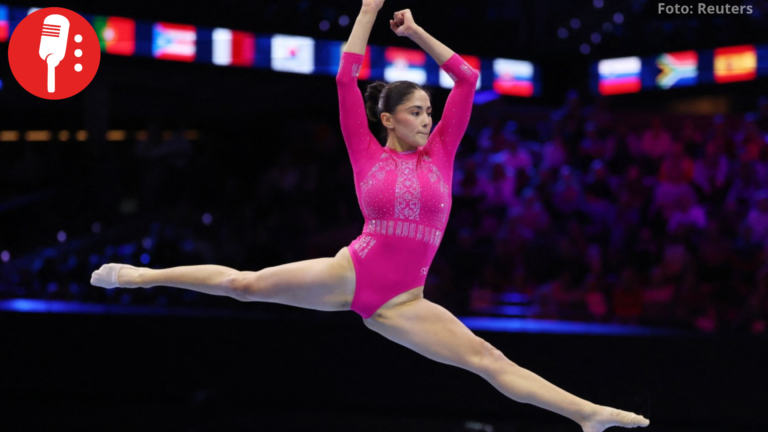 Victoria Mata conquista sexto lugar en salto del Mundial de Gimnasia Artística