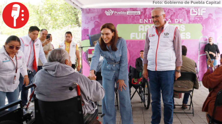 DIF Puebla entrega 60 aparatos funcionales a personas con discapacidad