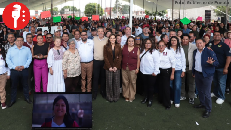 Puebla Capital entrega obras viales y miles de apoyos sociales en San Jerónimo Caleras
