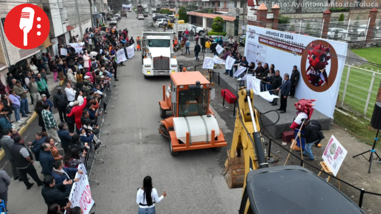Toluca inicia la rehabilitación de tres calles para mejorar la movilidad