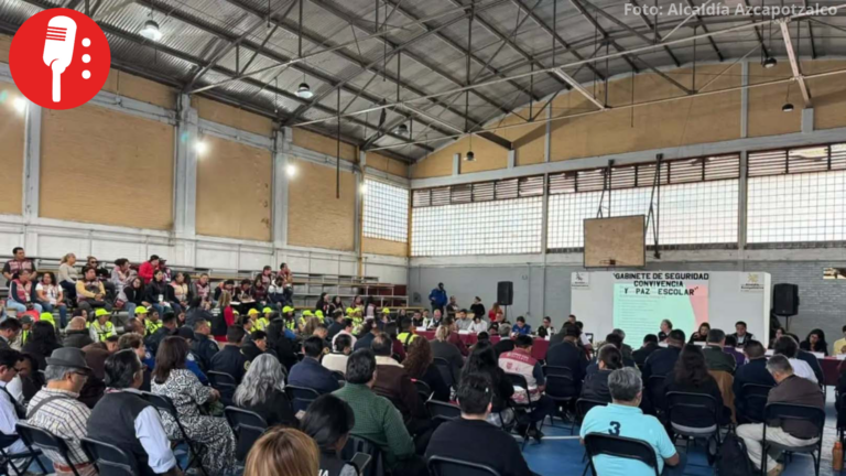 Azcapotzalco coordina acciones para fortalecer la seguridad y la paz en escuelas