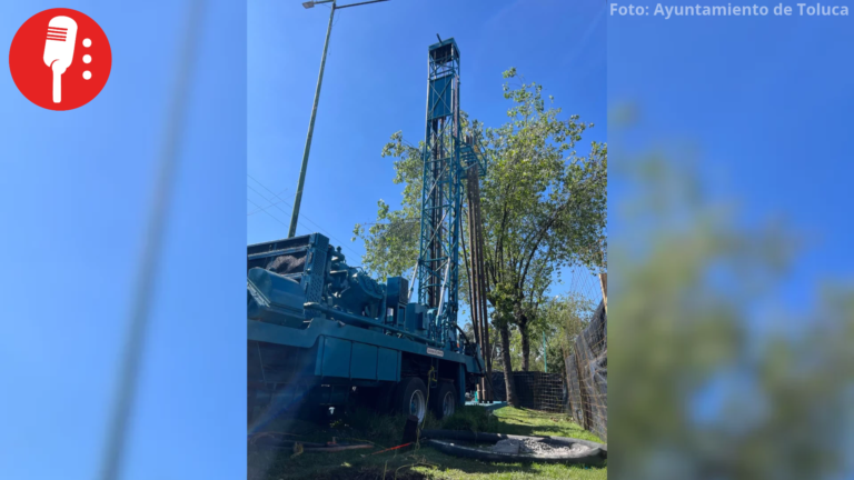 Toluca impulsa la construcción de pozos de infiltración para aprovechar el agua de lluvia