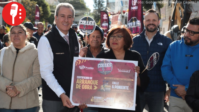 Puebla Capital inicia rehabilitación de la avenida 6 Poniente en San Jerónimo Caleras