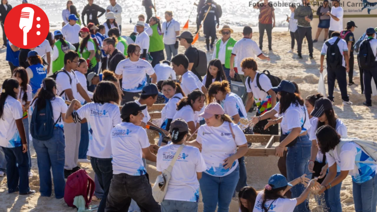 Limpieza costera con más de 2 mil voluntarios en Playa del Carmen