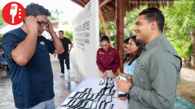 DIF Playa del Carmen entrega lentes gratuitos a más de 105 personas