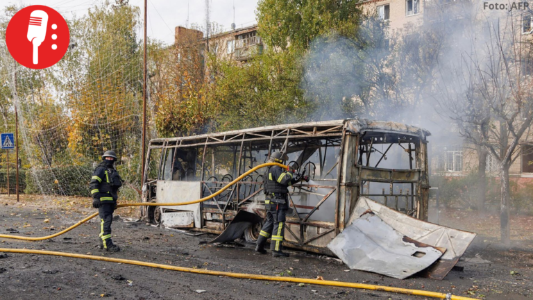 Al menos 30 muertos tras ataque ruso contra dos autobuses en Kramatorsk, Ucrania