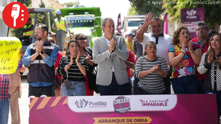 Inicia rehabilitación de la calle 20 de Noviembre en Puebla Capital